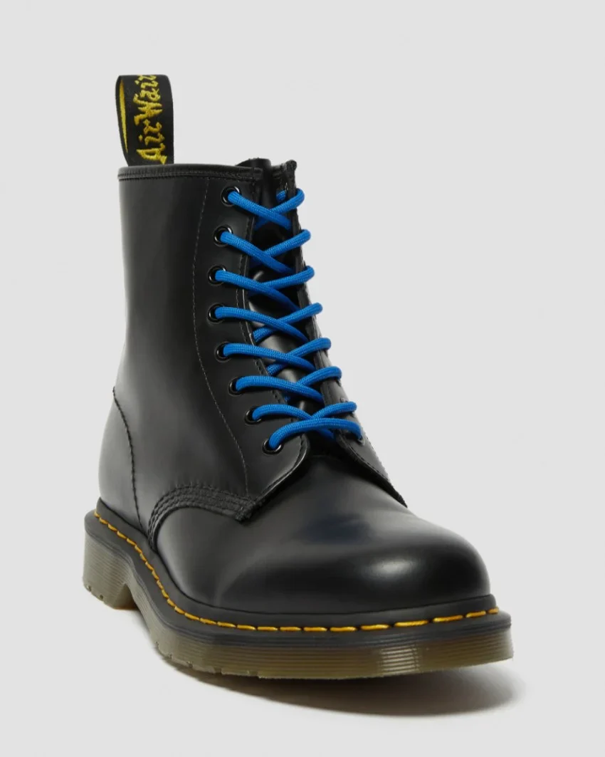 Dr. Martens 140cm 8-10 Eye Round Laces - Blue - Image 2