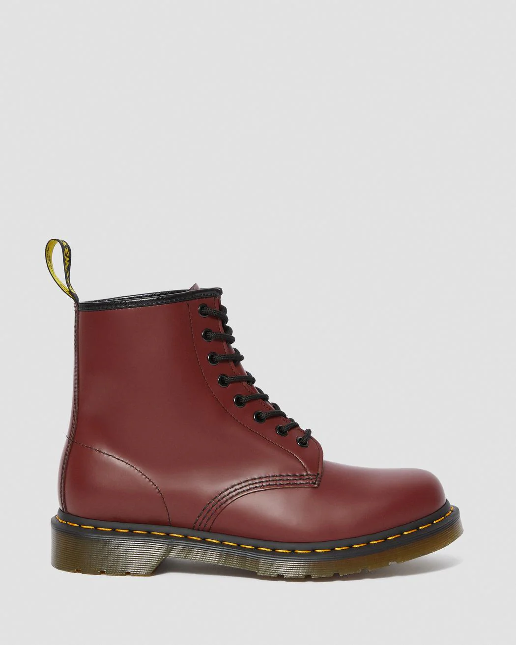 Dr Martens 1460 Cherry Smooth Leather Ankle Boots - Image 5