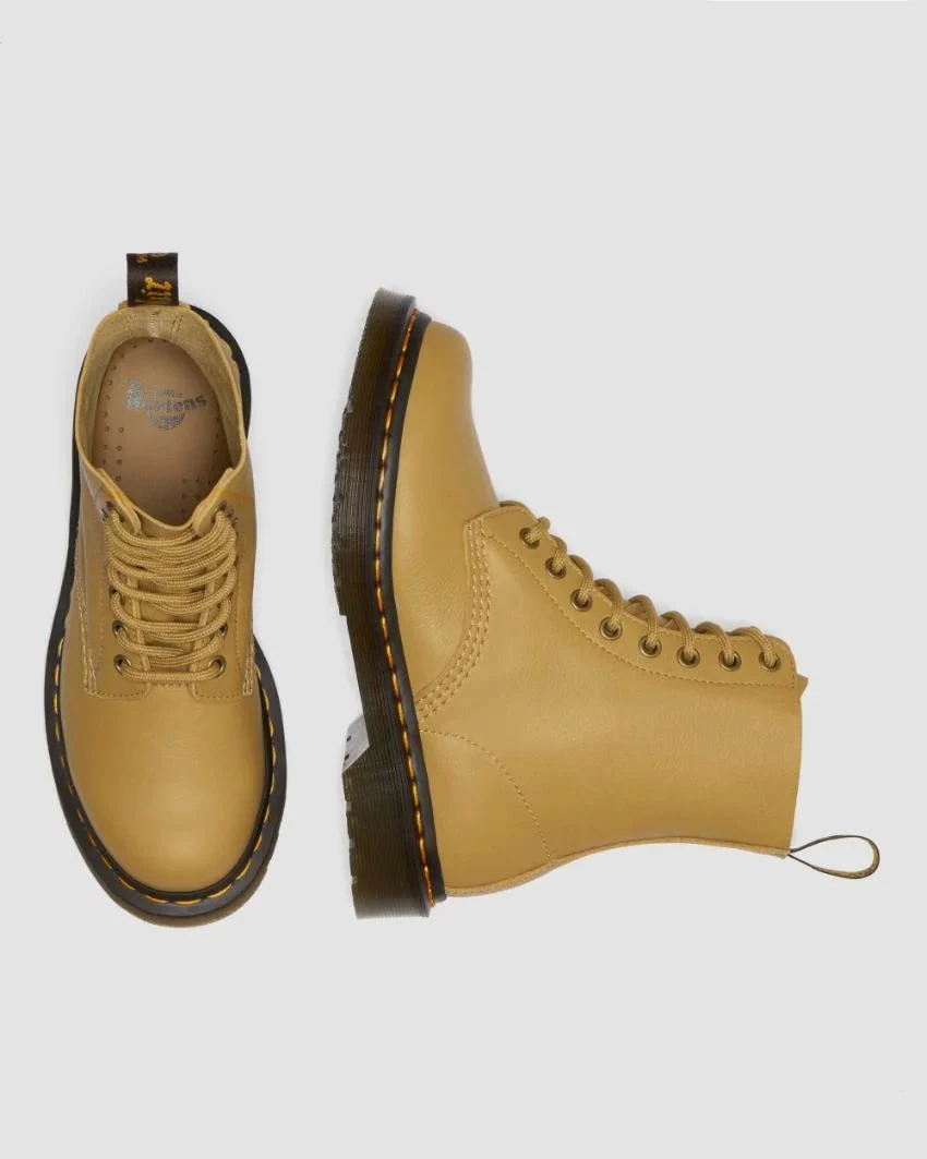 Dr. Martens 1460 Pascal 8 Eye Boot - Mustard Virginia - Image 6
