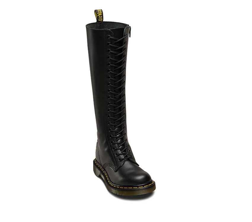 Dr. Martens 240CM Round Laces 18-20 Eye Black - Image 2