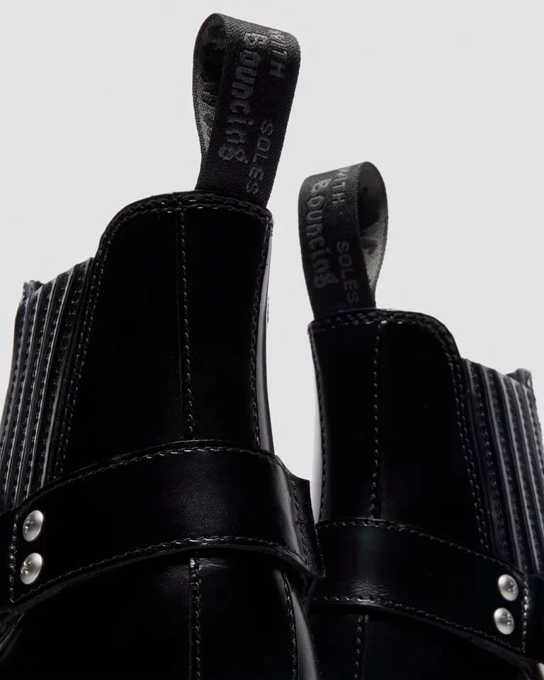 Dr. Martens 2976 Harness Chelsea Boot - Black Analine - Image 8