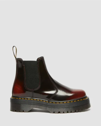 Dr. Martens 2976 Quad Chelsea Boot - Cherry Red Arcadia - Image 4
