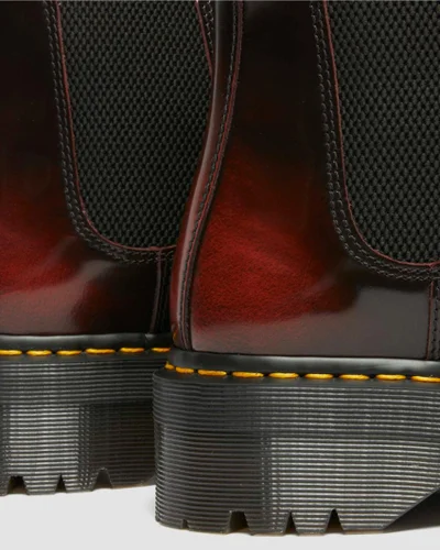Dr. Martens 2976 Quad Chelsea Boot - Cherry Red Arcadia - Image 5