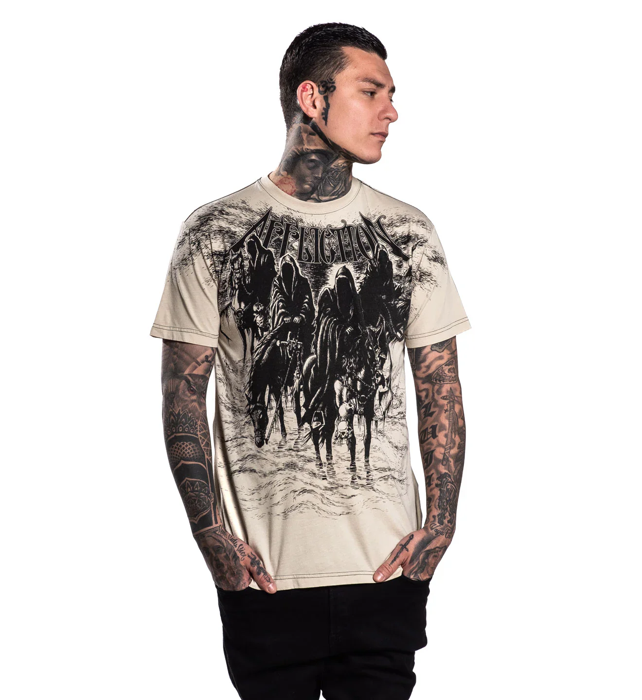 Affliction Black Night Tee - Image 2