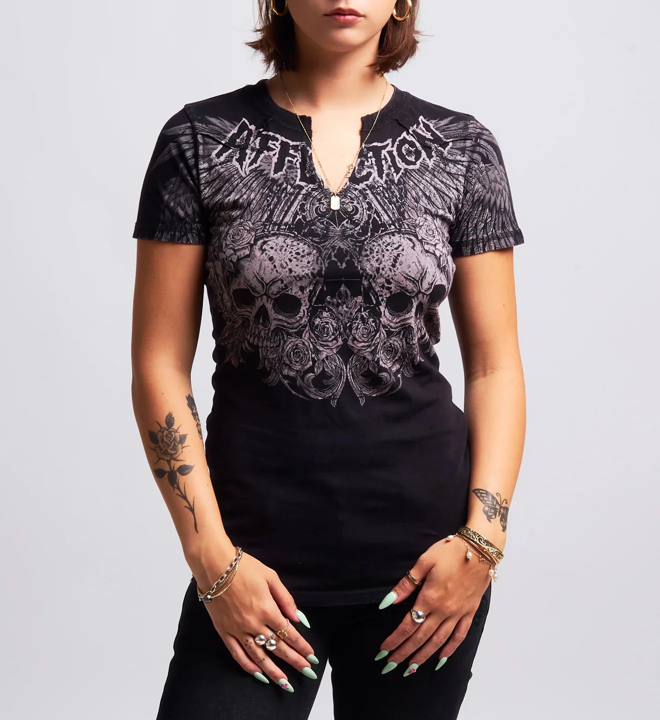 Affliction Ghost Prophet Womens Tee