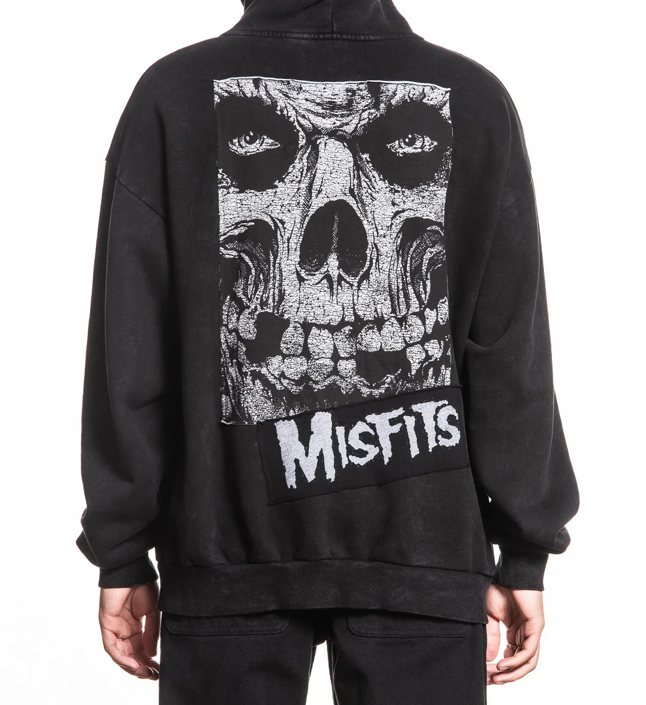 Affliction Misfits Skully Zip Hoodie - Image 2