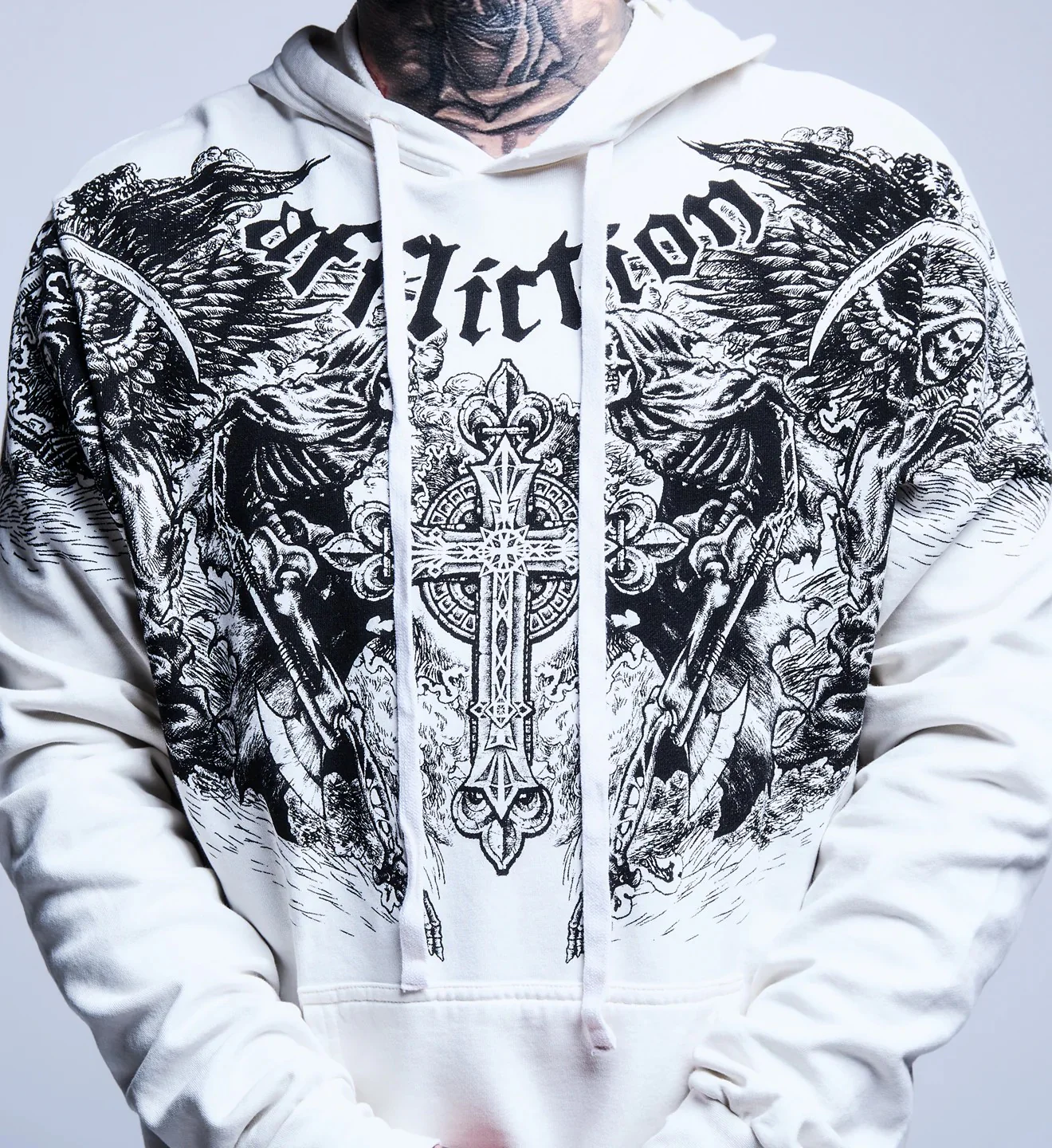 Affliction Mortal Veil Po Hoodie - Image 3