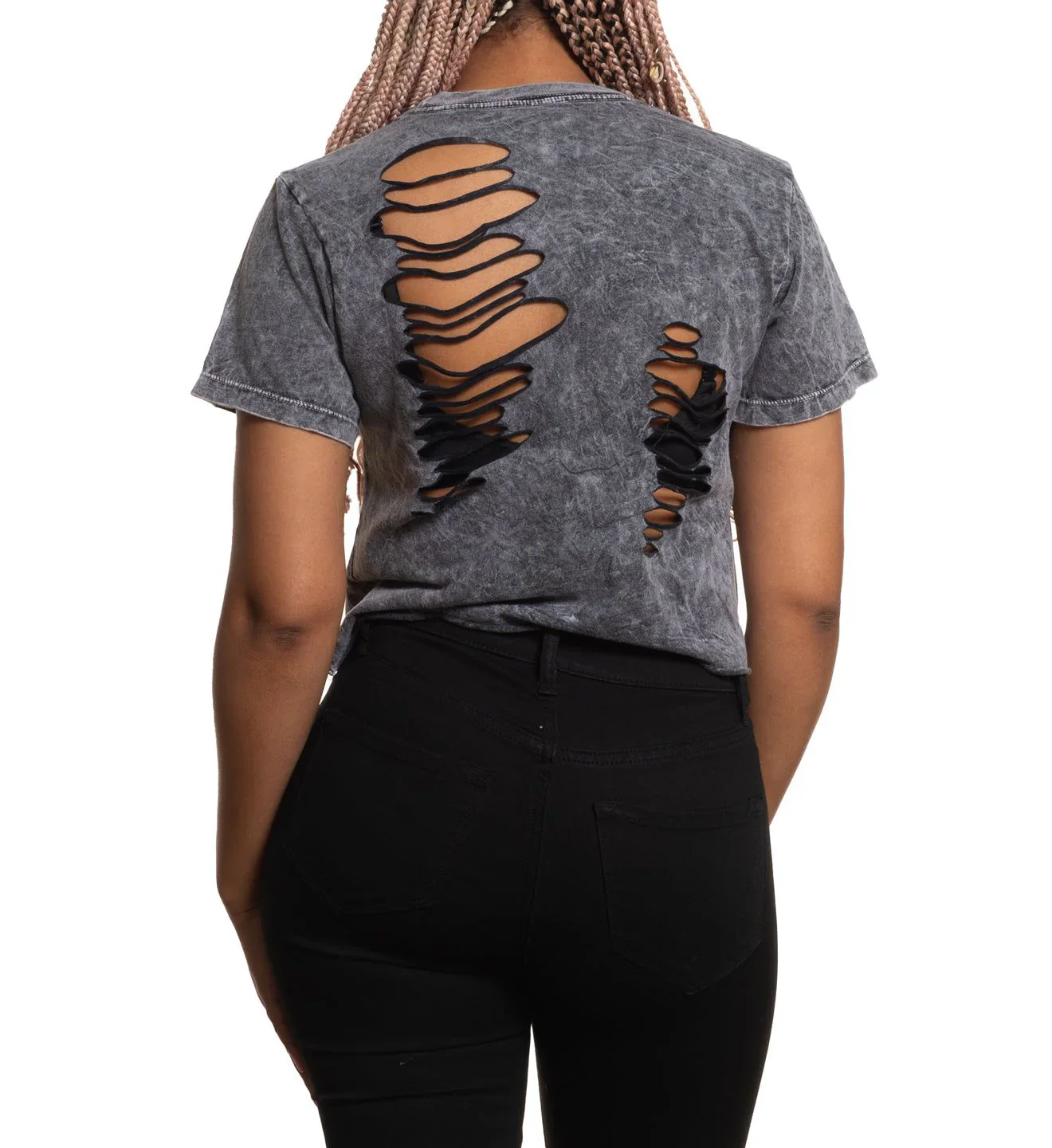 Affliction Rock N Skull Womens Tee - Image 2