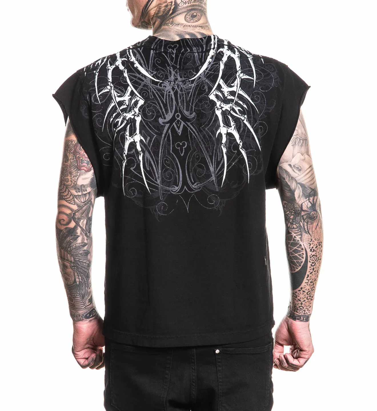 Affliction Skeleton Muscle Tee - Image 2