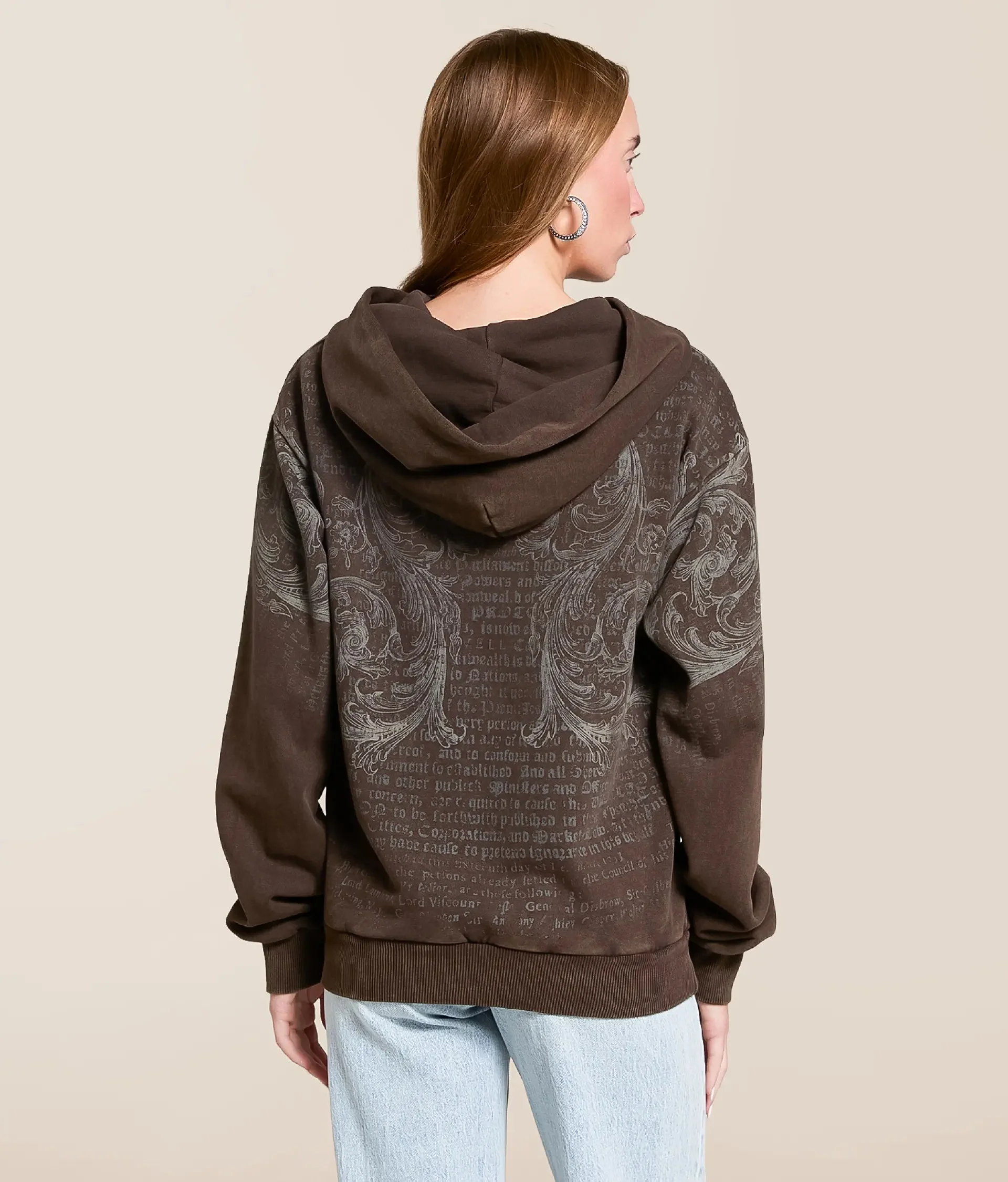 Affliction Sparrow Womens Hoodie - Image 2