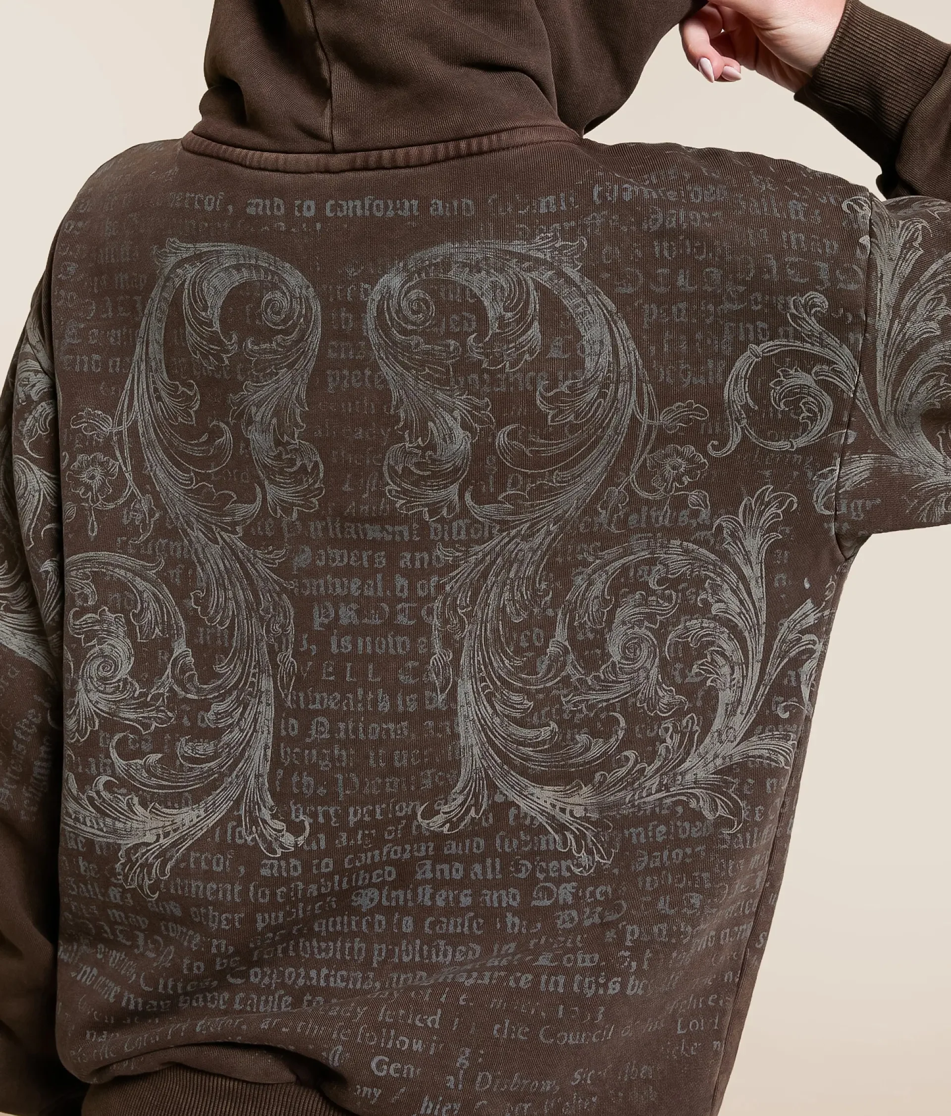 Affliction Sparrow Womens Hoodie - Image 3