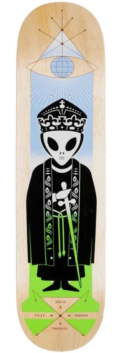 ALIEN WORKSHOP DECK YAJE POPSON HIGH PREIST 8.0 ASSORTED