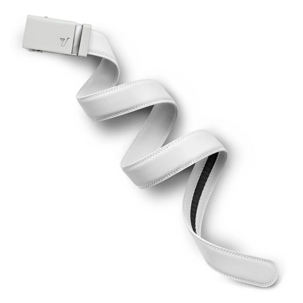Mission Belt Alpine White/White 35mm Leather Belt