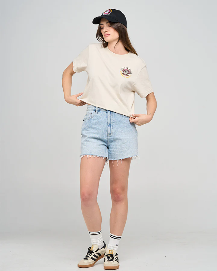 The Mad Hueys ALWAYS SALTY | WOMENS CROP TEE - Image 6