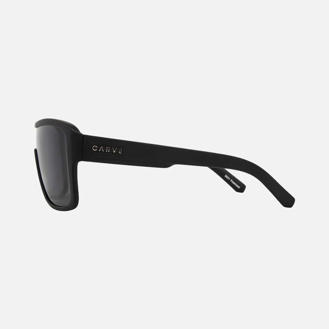 Carve Anchor Beard Polarized Matt Black Frame Sunglasses - Image 3