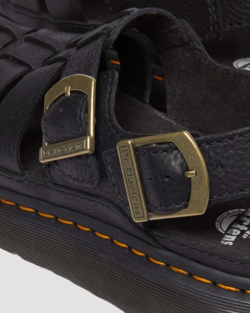 Dr. Martens Archive Fisherman Sandal - Black Grizzly - Image 6