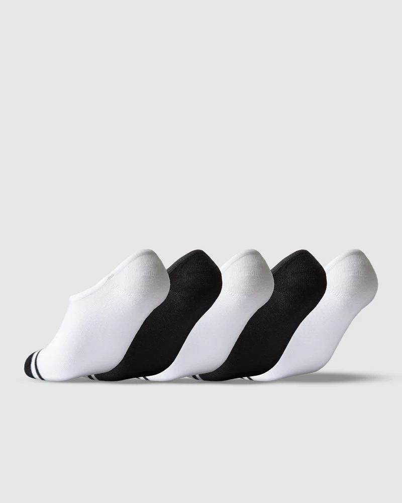 Unit Bamboo Invisible Ladies 5 Pack Socks - Image 2