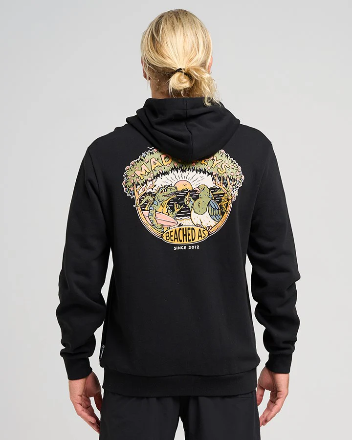 The Mad Hueys BEACHED AS NZ | HOODED PULLOVER
