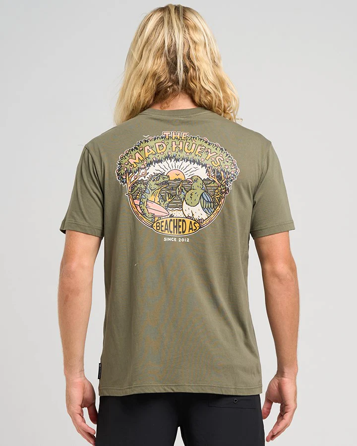 The Mad Hueys BEACHED AS NZ | SS TEE - Image 4