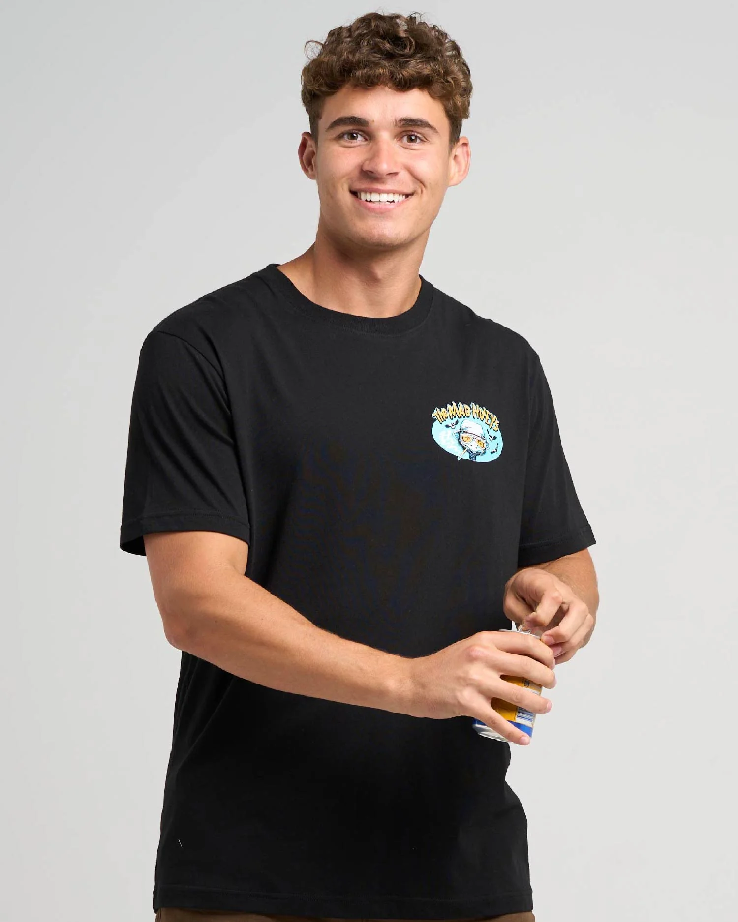 THE MAD HUEYS BEER AND FOAMING | SS TEE - Image 4