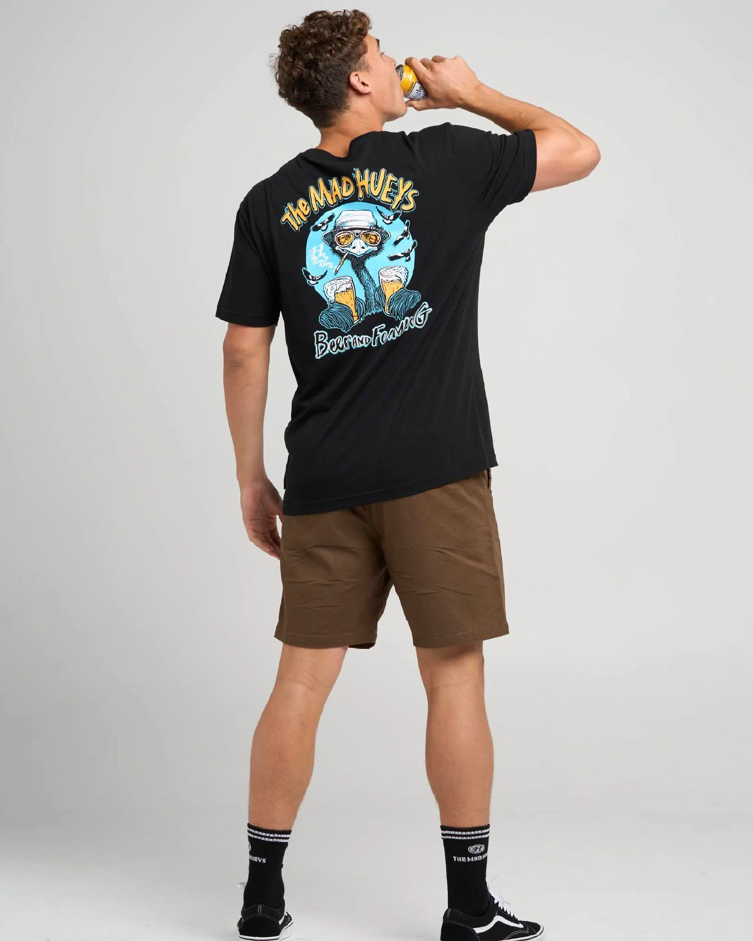THE MAD HUEYS BEER AND FOAMING | SS TEE - Image 6