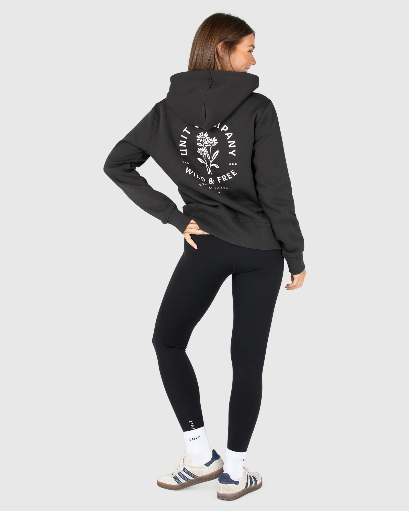 Unit Blush Ladies Hoodie - Image 6
