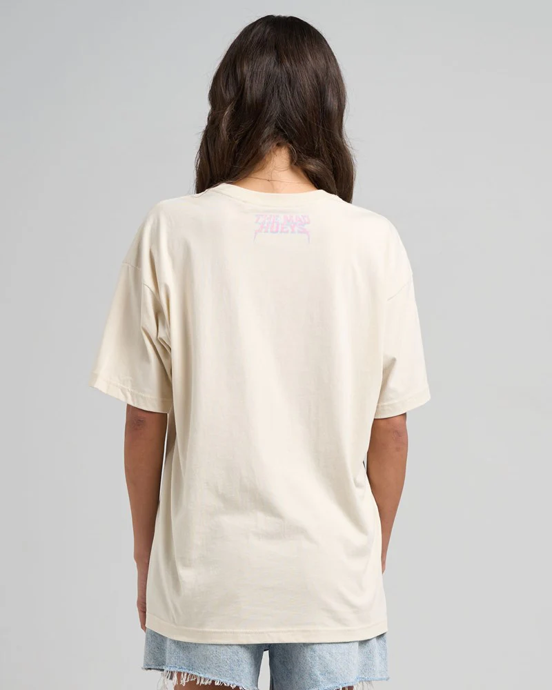 THE MAD HUEYS BORN TO HUEYS | WOMENS OVERSIZED TEE - Image 3