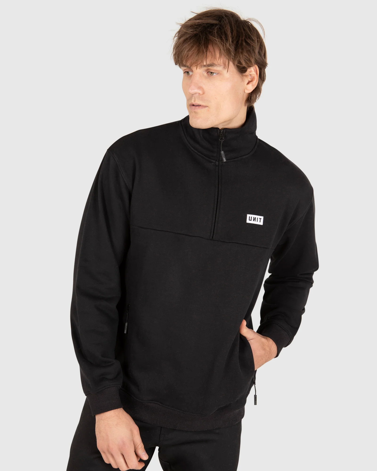 Unit Boulevard Half Fleece Zip - Image 4