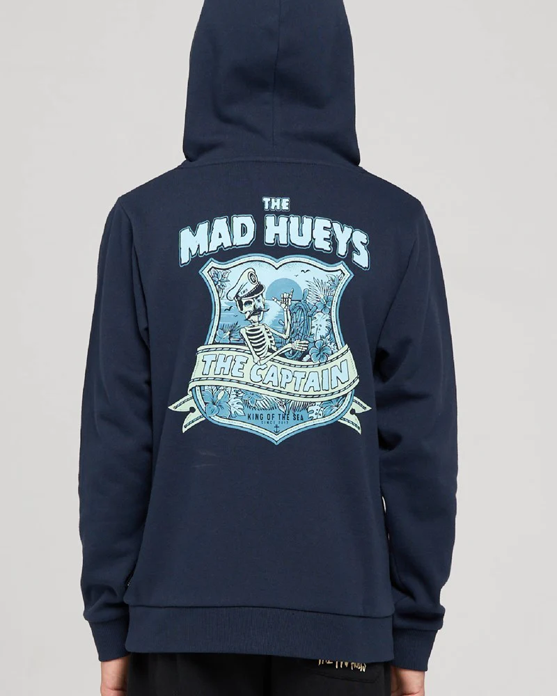 THE MAD HUEYS CAPTAIN TWO FACED | YOUTH HOODED PULLOVER