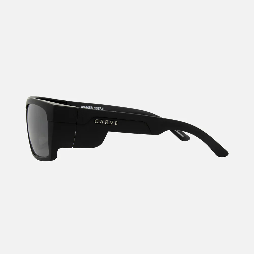 Carve Volley Safety Matte Black Polarised - Image 2