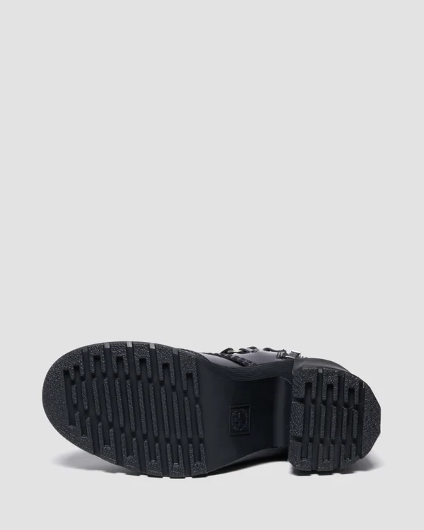 Dr. Martens Chesney HDW Studded 10 Eye Boot - Black Buttero - Image 9
