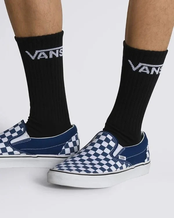 Vans Classic Crew Socks 3 Pack Black - Image 2