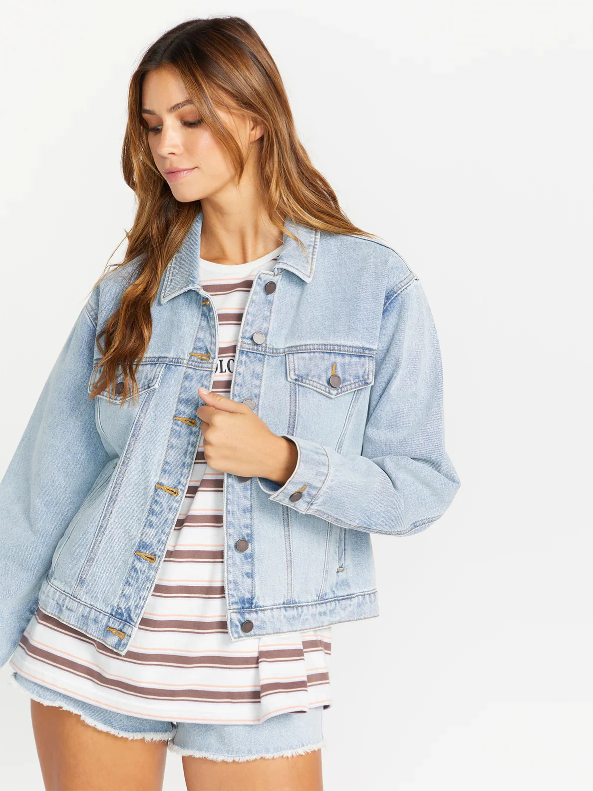 Volcom Coco Ho Denim Jacket - Image 3