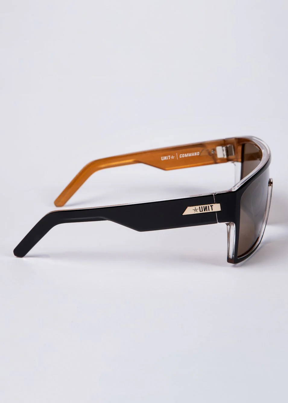 Unit Command Polarised Sunglasses - Black / Gold - Image 3