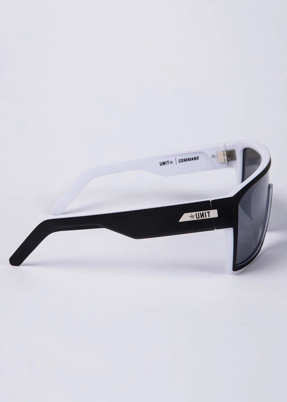 Unit Command Polarised Sunglasses - Black / White - Image 3