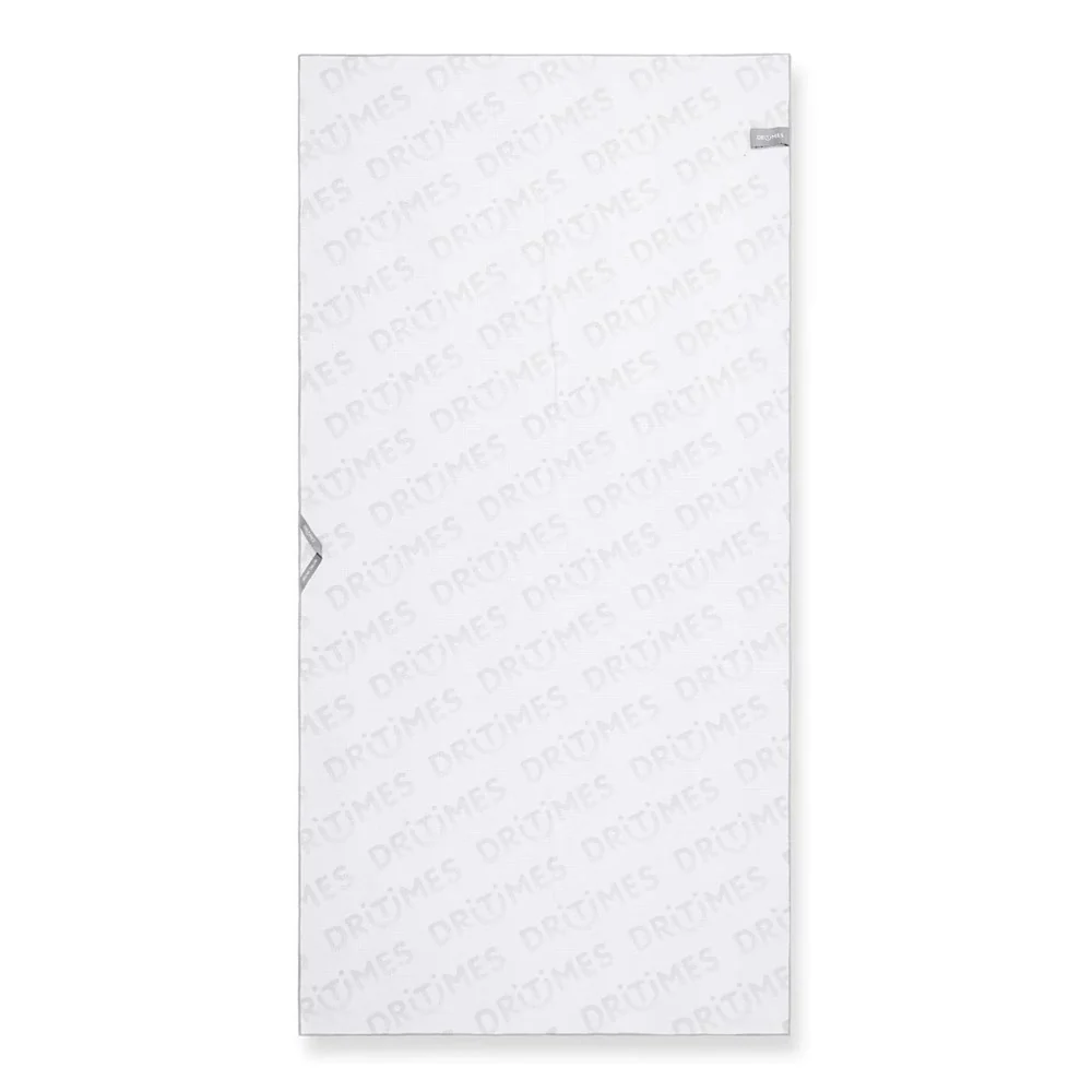 DriTimes Cool Grey Stripe Beach Towel - Image 2
