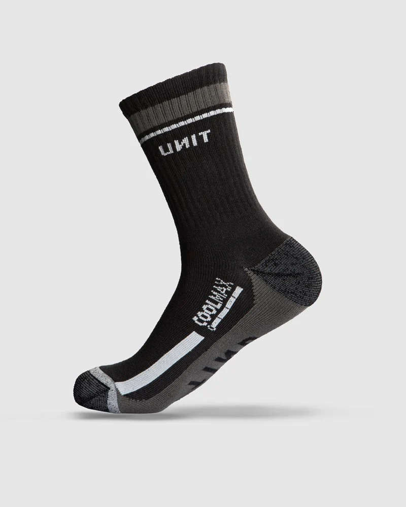 Unit Mens Coolmax Crew Socks 2 Pack - Image 2