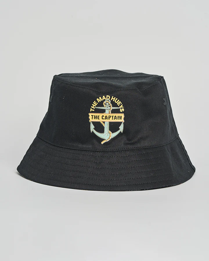 The Mad Hueys CROC CAPTAIN | YOUTH REVERSIBLE BUCKET HAT - Image 6