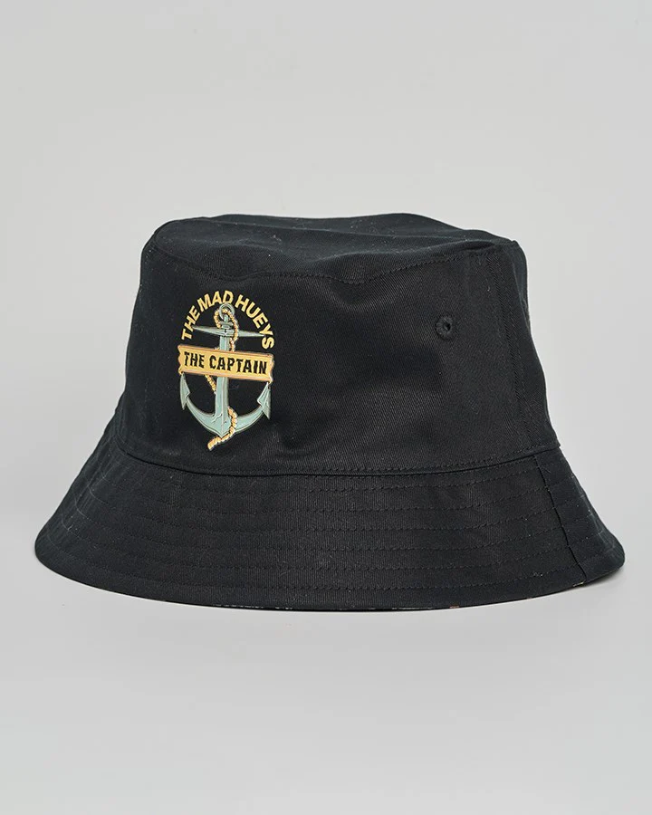 The Mad Hueys CROC CAPTAIN | YOUTH REVERSIBLE BUCKET HAT - Image 7