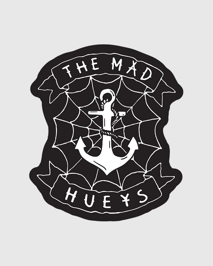The Mad Hueys Cut N Run Sticker