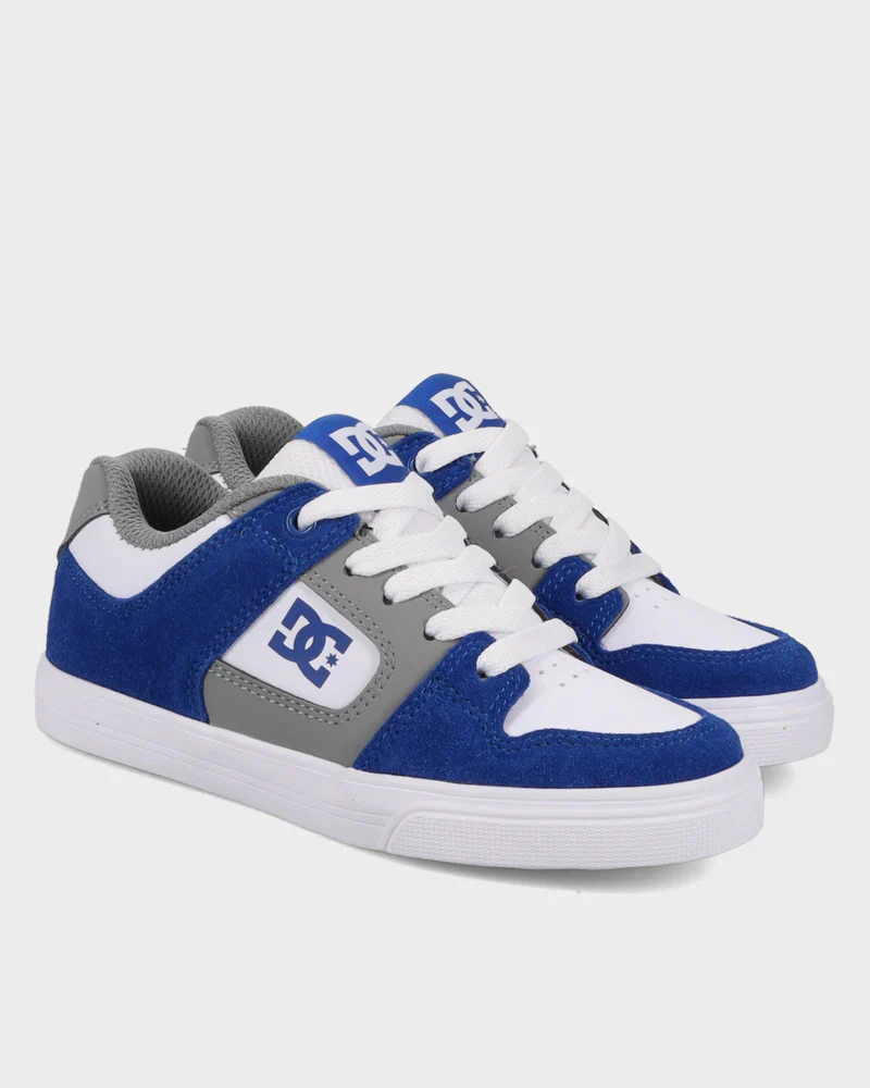 DC Boys Pure - White/Blue/Grey - Image 2