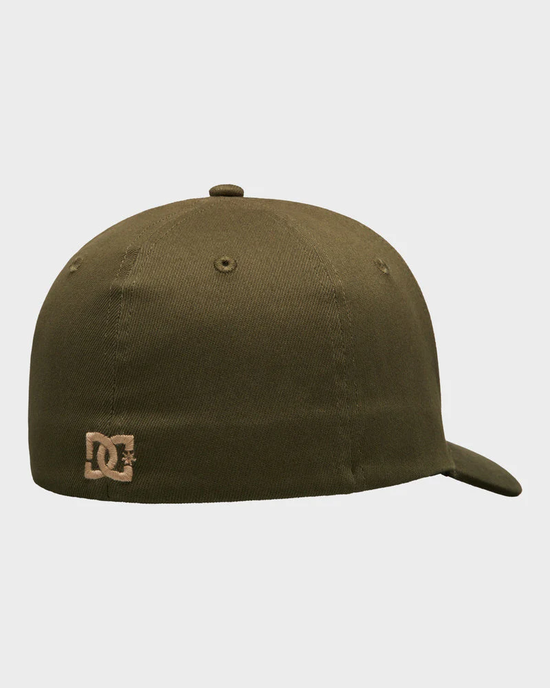 DC Cap Star Stretch Fit - Bronze Green - Image 2