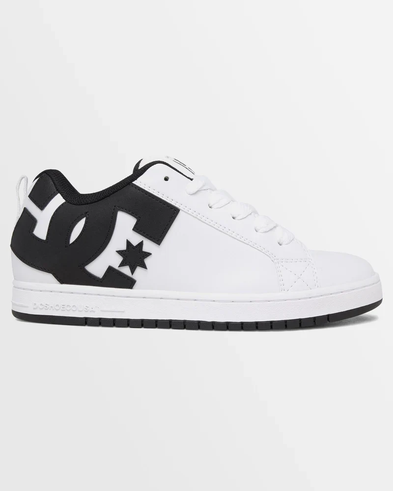 DC Court Graffik - White/Black/Black