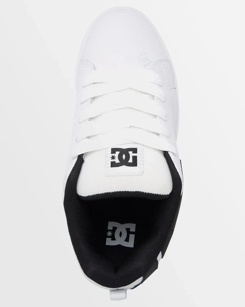 DC Court Graffik - White/Black/Black - Image 4