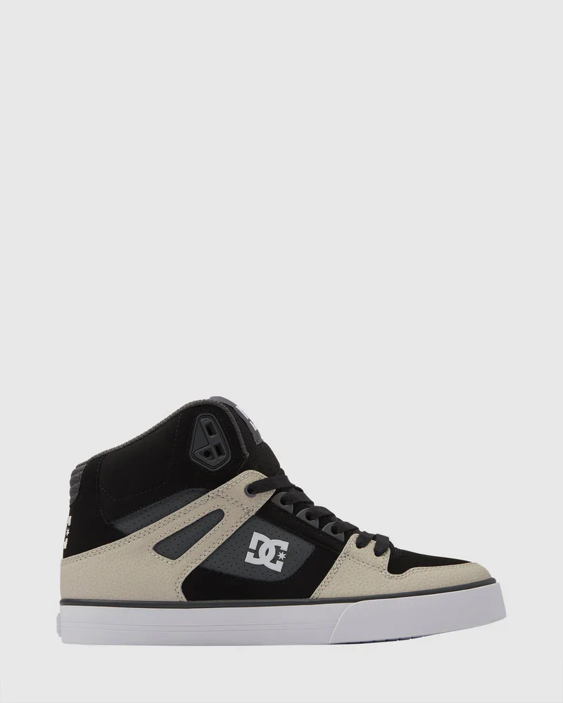 DC Pure High-Top WC - Black/Grey/Brown - Image 6