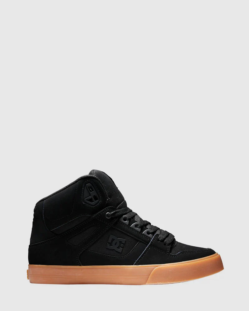 DC Pure High-Top WC - Black/Gum - Image 2