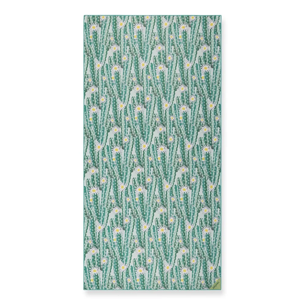 Dritimes Desert Bloom Beach Towel