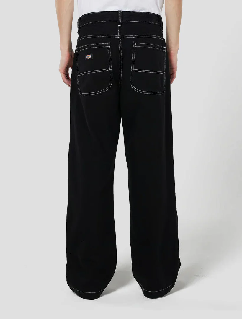 Dickies Denim DK011801 Double Knee Pant - Black Denim - Image 2