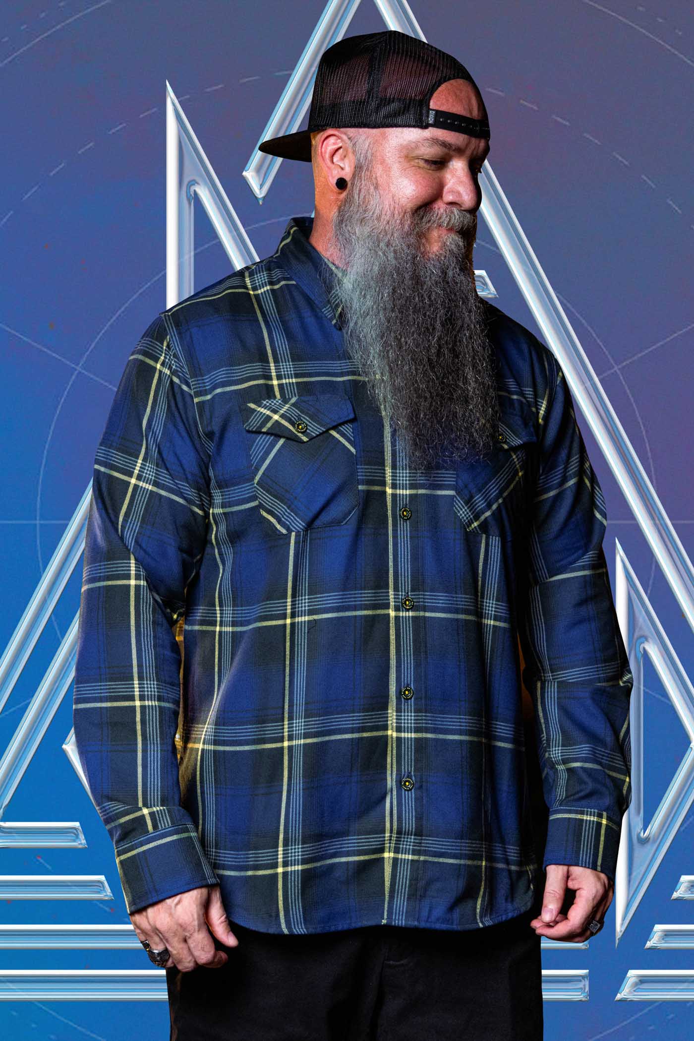 Dixxon Def Leppard - On Through The Night Flannel - Image 3