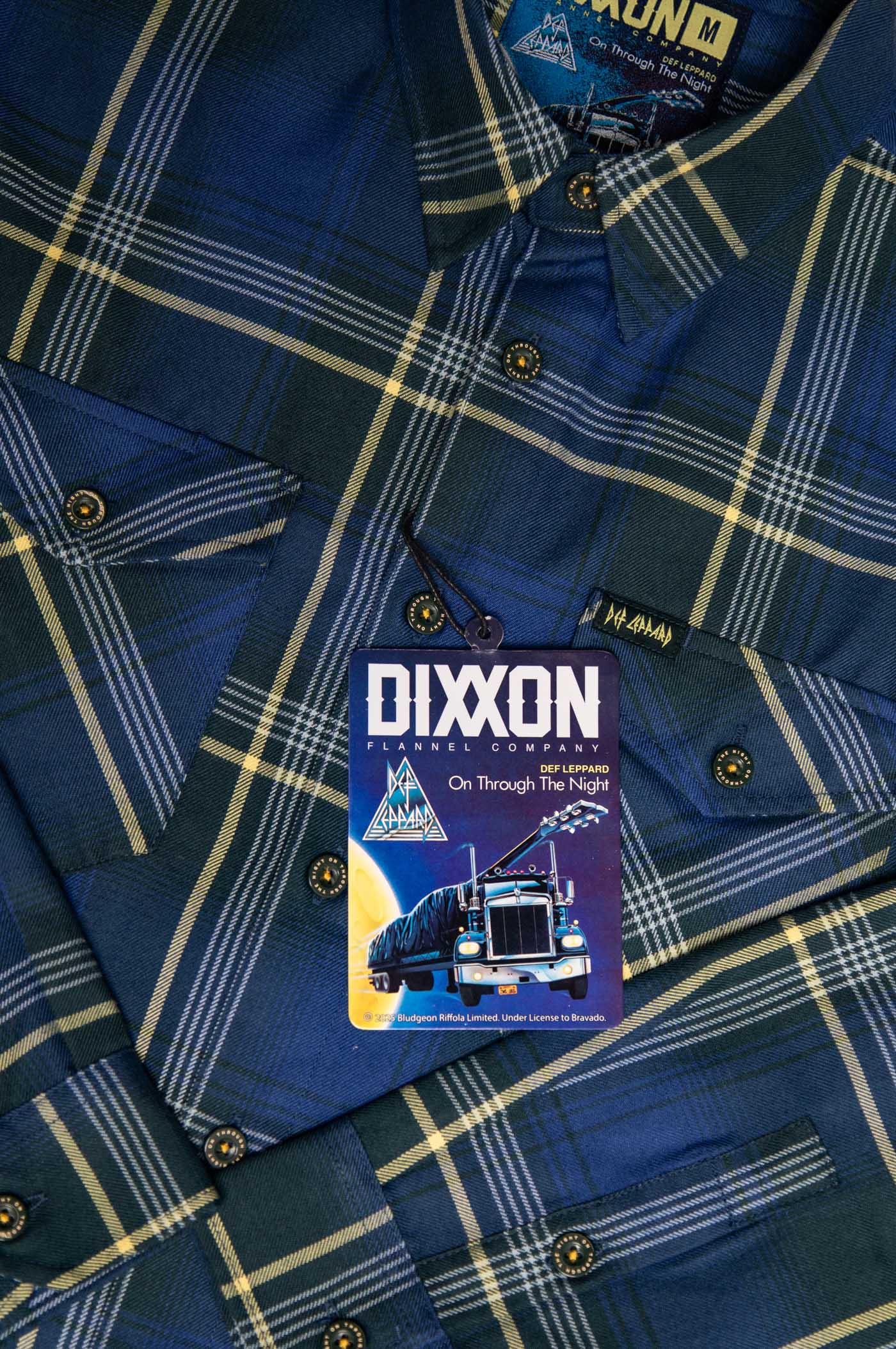Dixxon Def Leppard - On Through The Night Flannel - Image 9